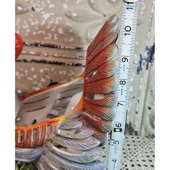 PartyLite Turkey Tea Light Candle Holder Candy Dish Thanksgiving Decor (read) - Picture 7 of 9
